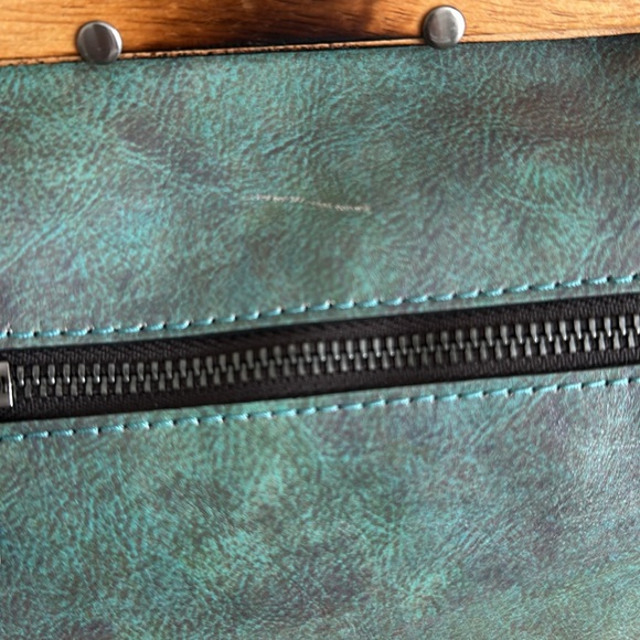 Patricia Nash Mirabella Wood Frame Leather - Picture 5 of 7